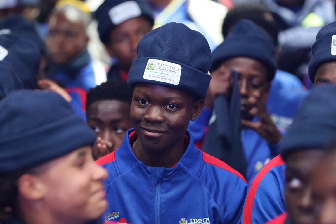 Team Limpopo at the 2026 Winter National School Sports Championships hosted at KuGompo City, Eastern Cape